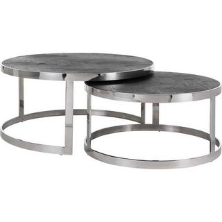 mutoni Table basse Blackbone (lot de 2)  