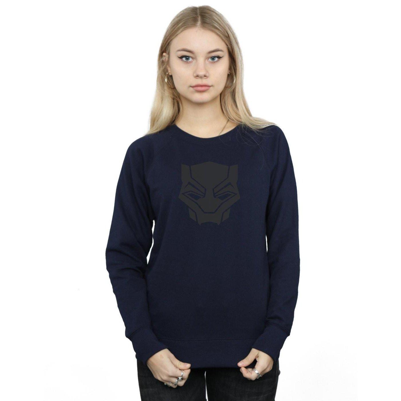 MARVEL  Black On Black Sweatshirt 