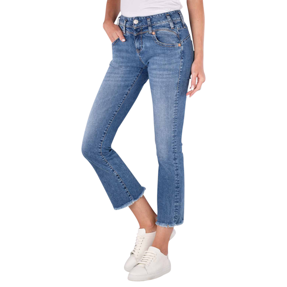 Herrlicher Pearl Bootcut Gekürzte Jeans  