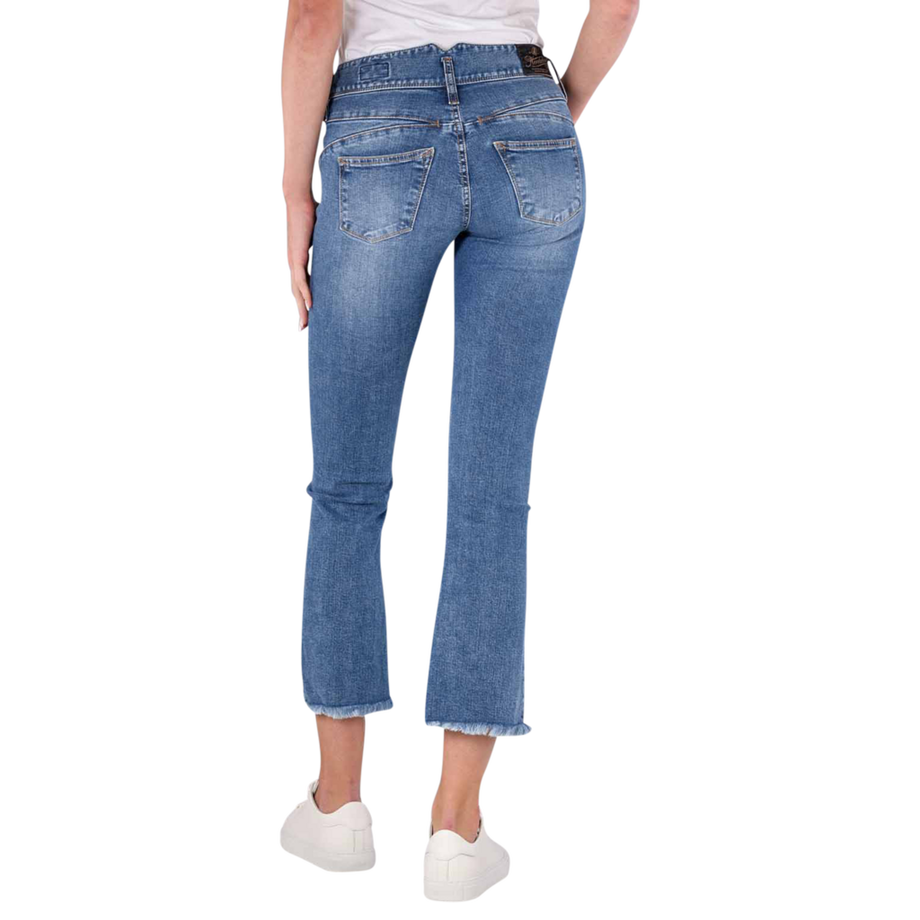Herrlicher Pearl Bootcut Gekürzte Jeans  