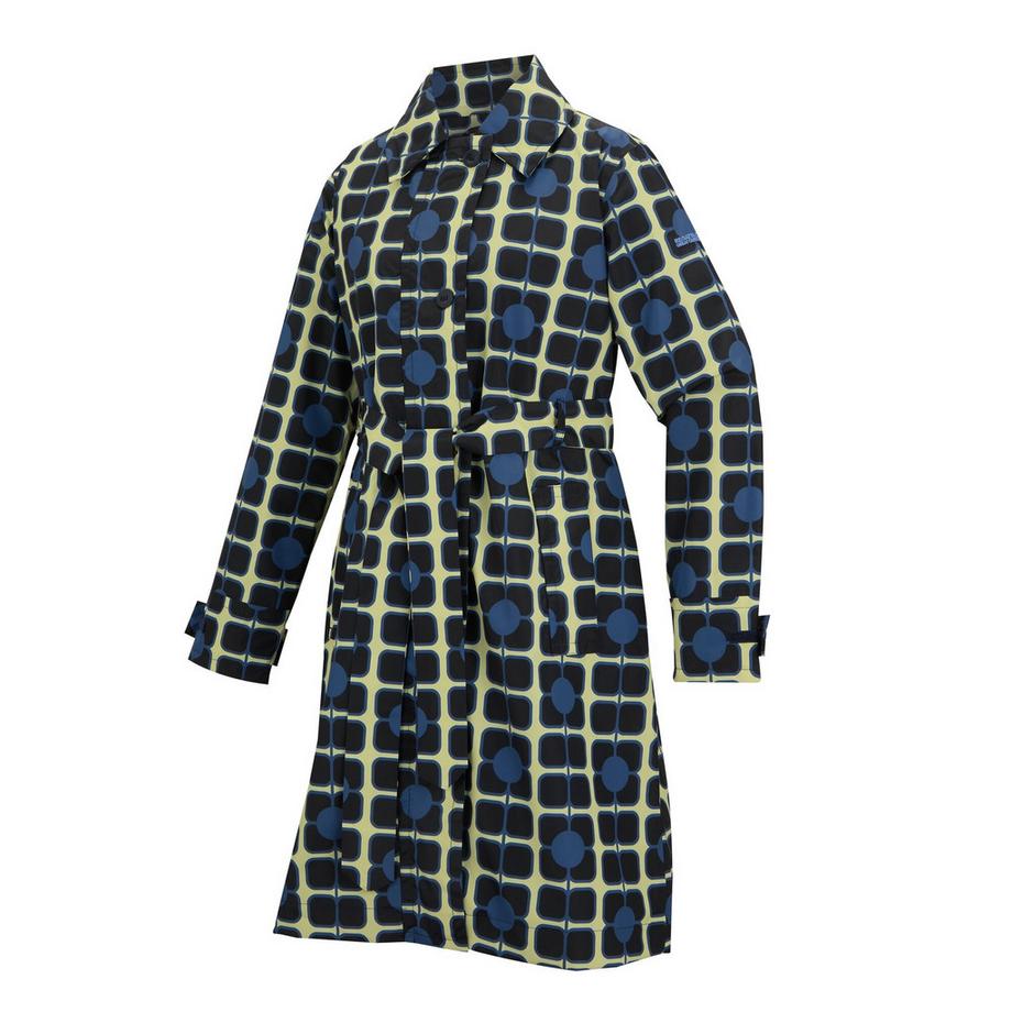 Regatta Trench Imperméable Motif Fleur Géante  