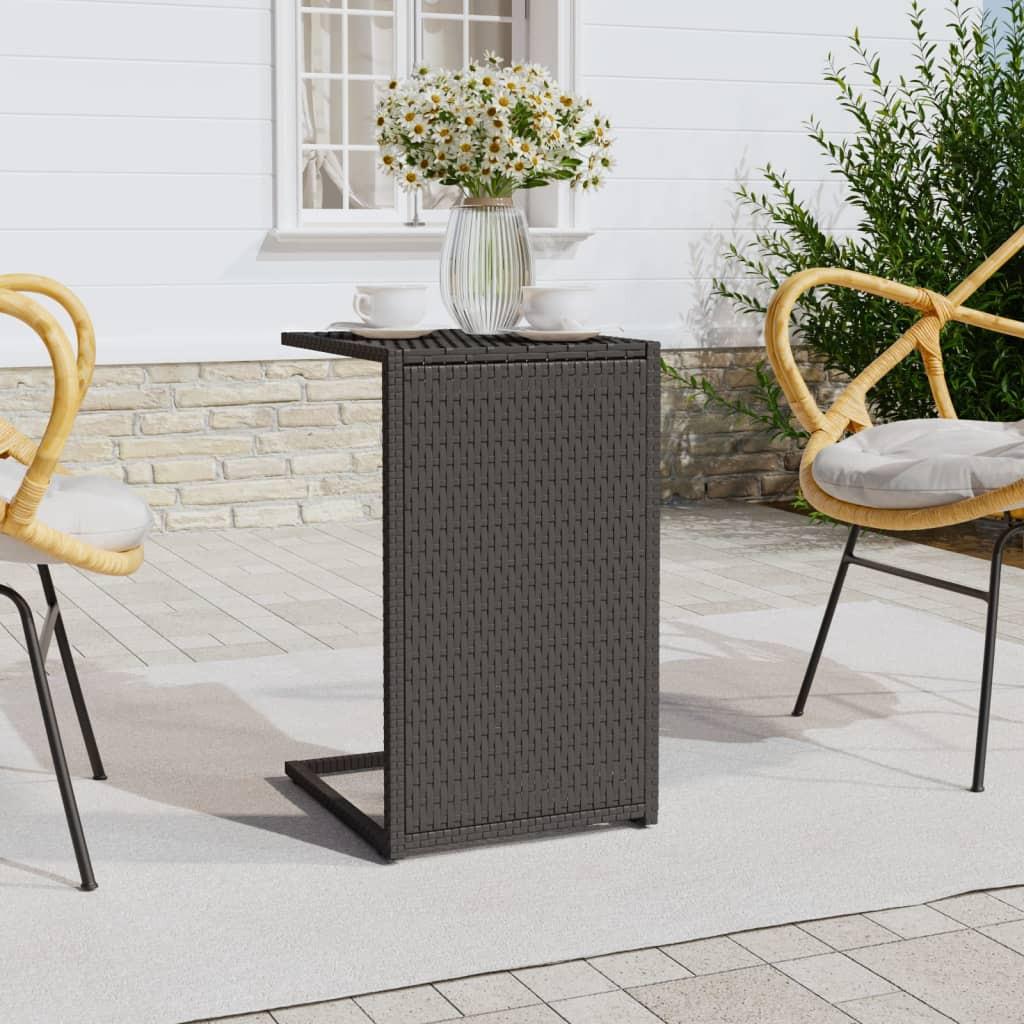 VidaXL C-tisch poly-rattan  