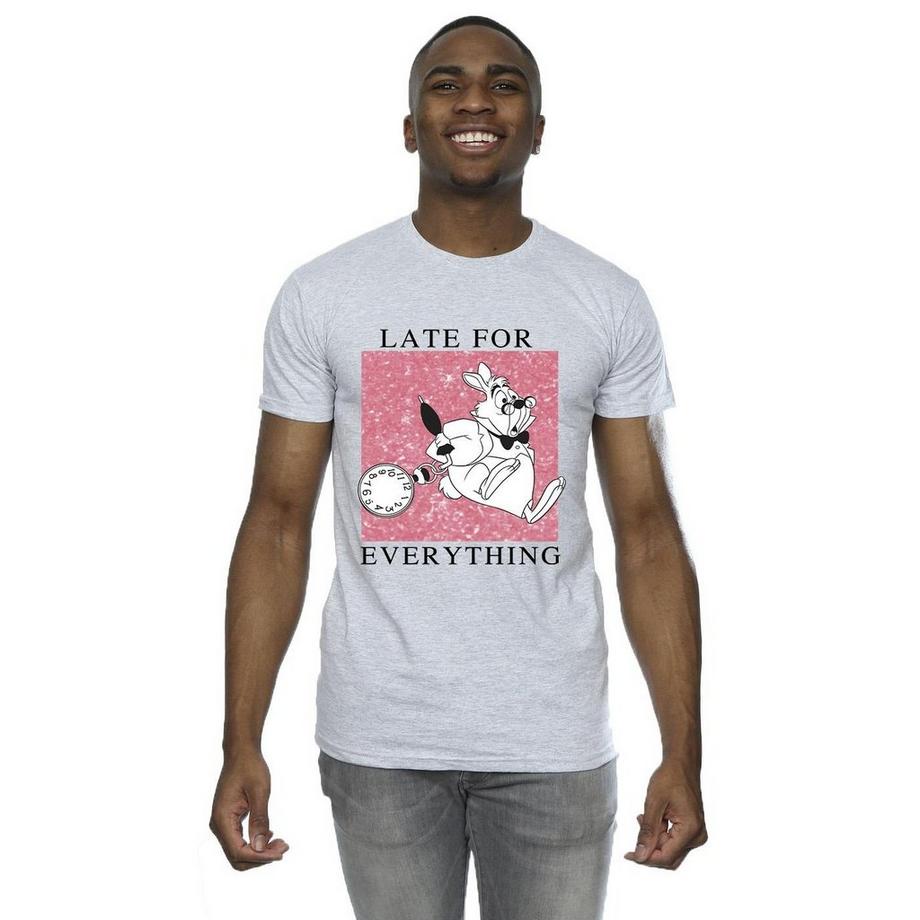 Disney Alice nel Paese delle Meraviglie Late for Everything T-Shirt  