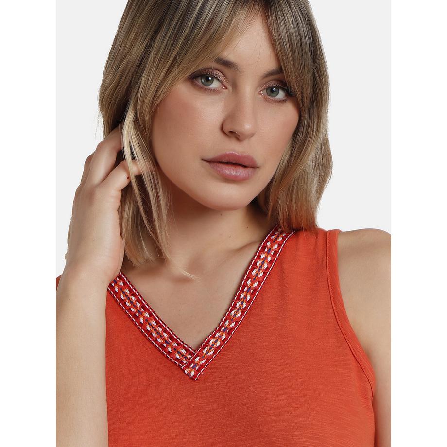 Admas Mexico V-Ausschnitt Tanktop  