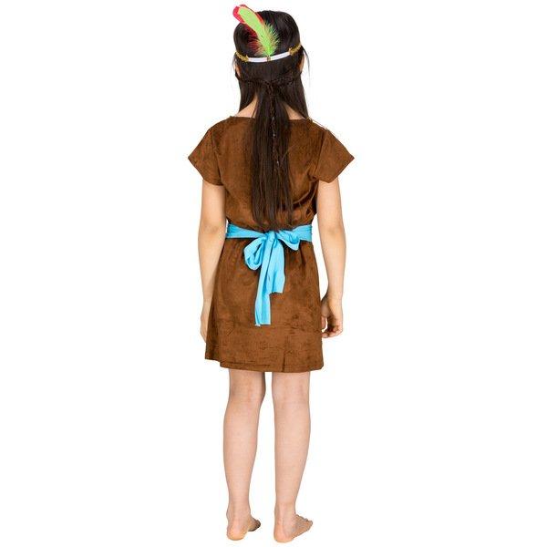 Tectake  Costume da bambina/ragazza - Indiana Piccola Volpe 