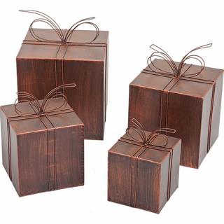 mutoni  Pacchetti regalo di oggetti decorativi Regno ruggine (set da 4) 