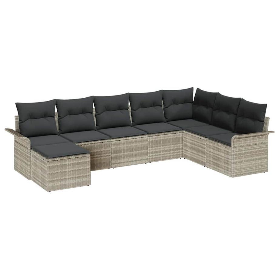 Canapé de jardin poly rattan