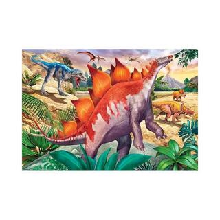 Ravensburger  Ravensburger Kinderpuzzel 2x24 stukjes Wilde oertijddieren 