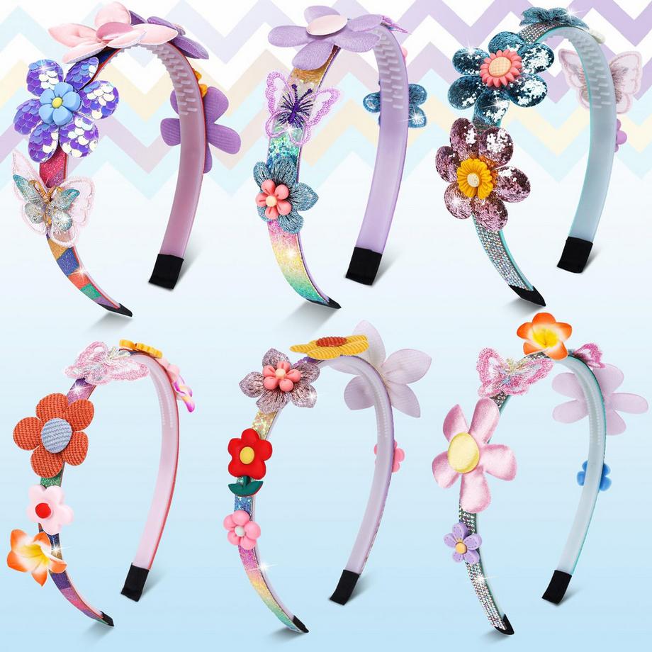 Activity-board  Kit de fabrication d'accessoires de mode pour les cheveux | Pour que vous puissiez fabriquer vos propres accessoires de coiffure uniques avec des fleurs 