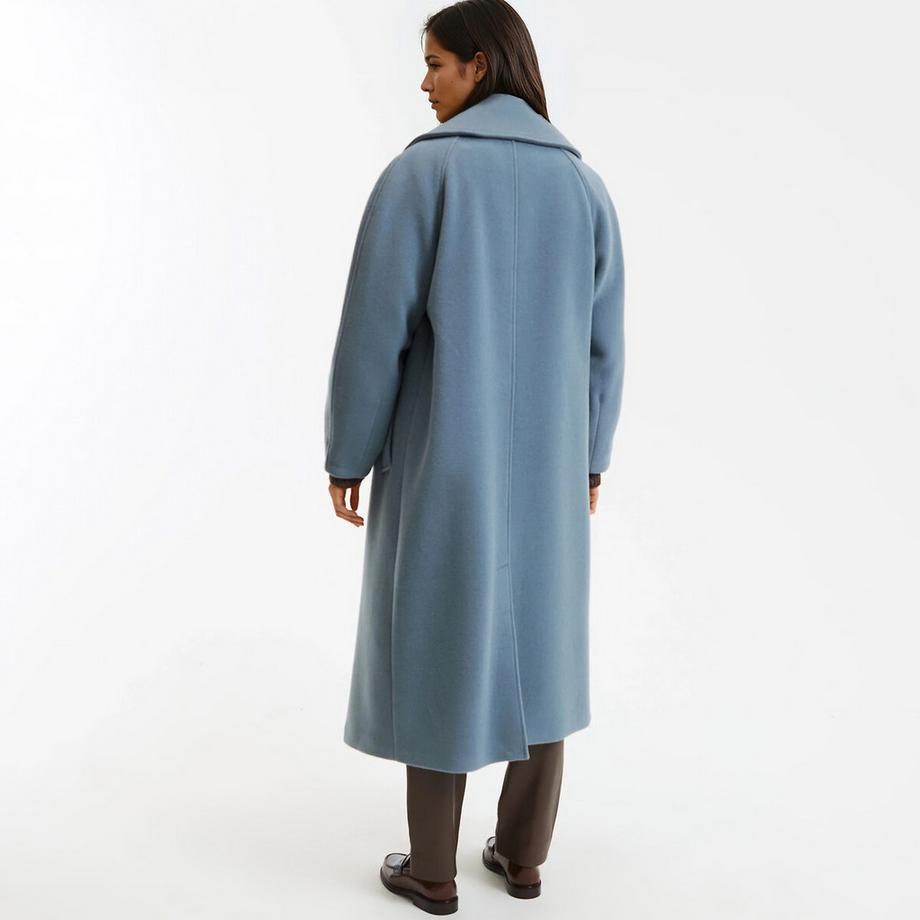 La Redoute Collections Cappotto lungo Chiusura asimmetrica  