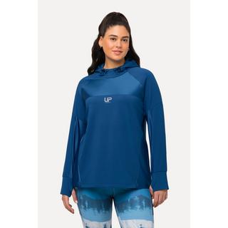 Ulla Popken  Funktionsshirt, Kapuze, Langarm, Hoodie, Daumenloch 