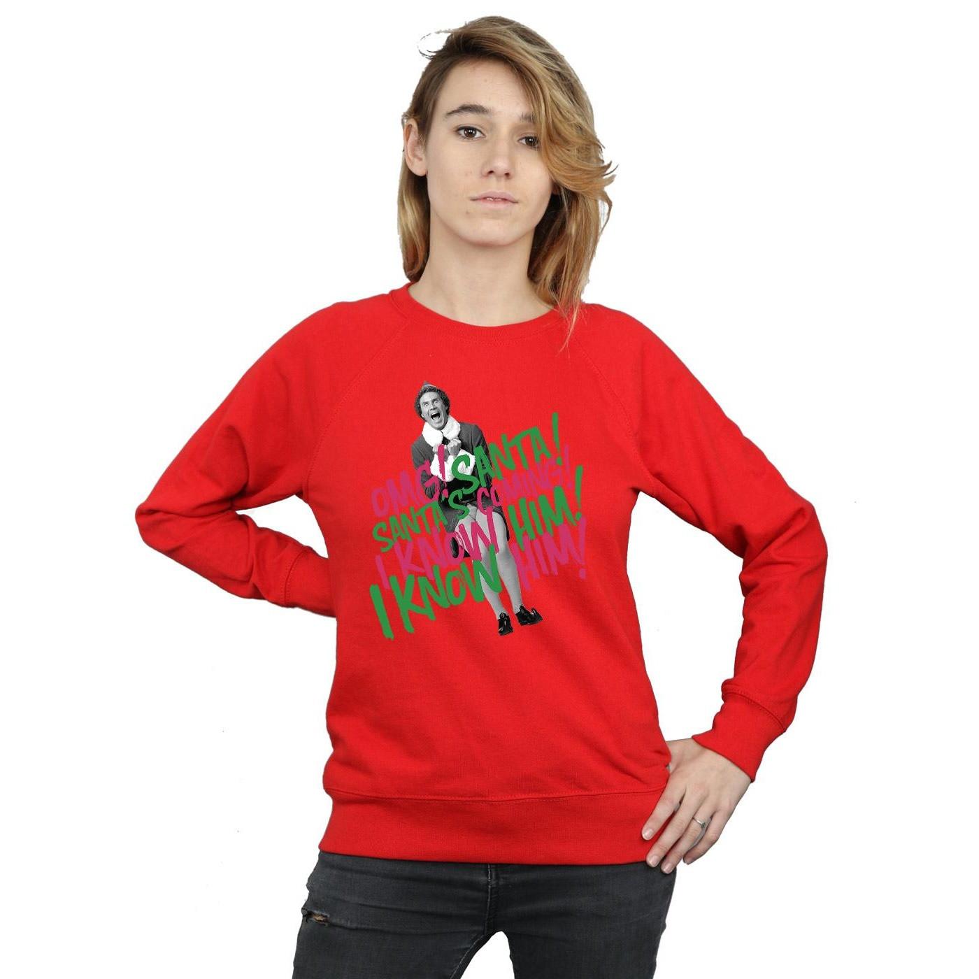 Elf  Santa's Coming Sweatshirt 