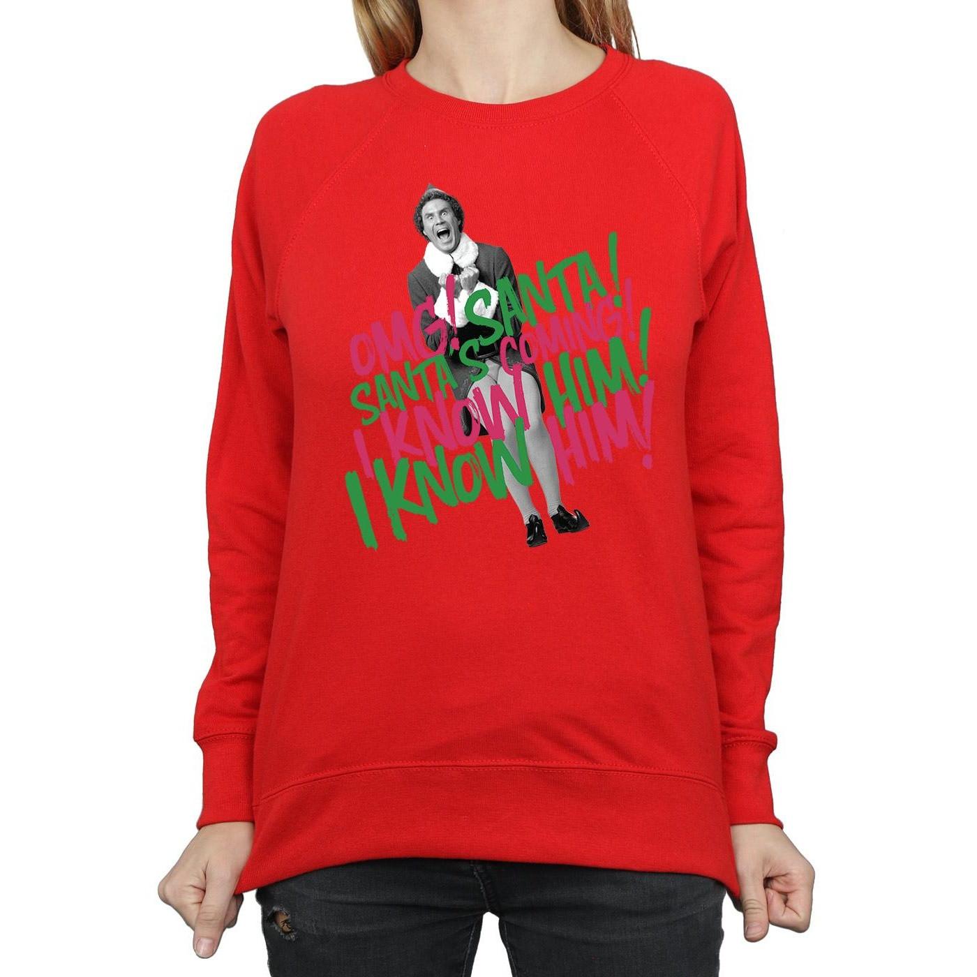 Elf  Santa's Coming Sweatshirt 