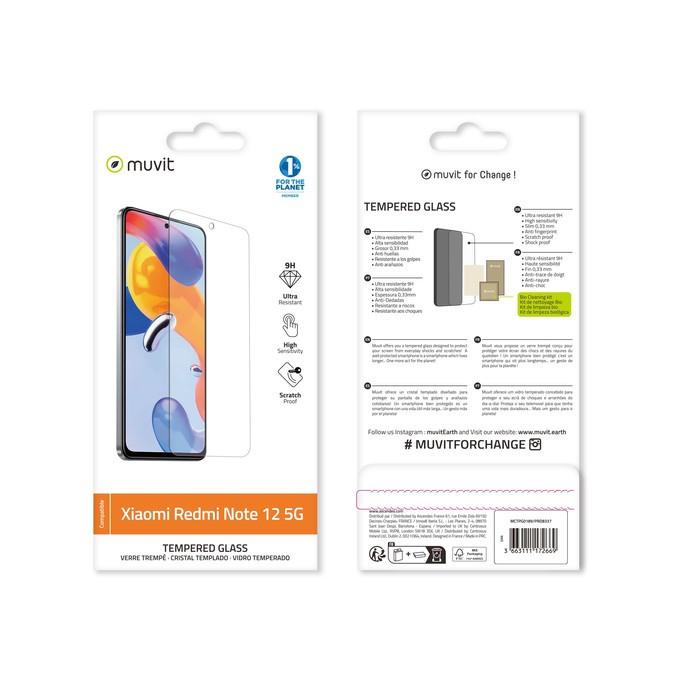 Muvit  Folie Xiaomi Redmi Note 12 4G/5G 