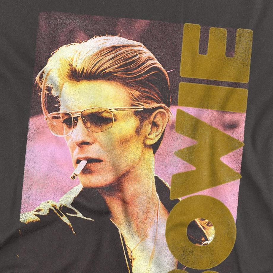 David Bowie Smokin T-Shirt Manches Longues  