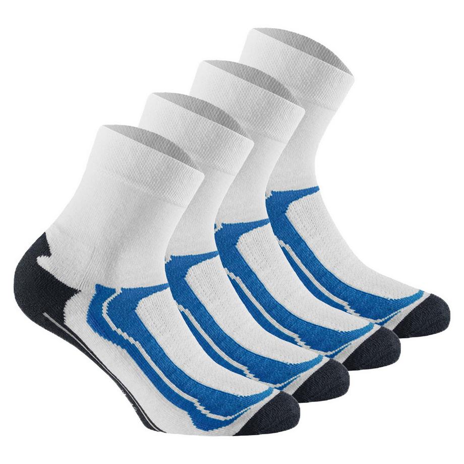 Rohner Confezione da 4 calzini sportivi Basic Quarter  