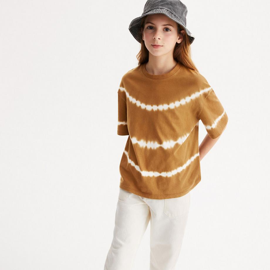 La Redoute Collections  T-shirt col rond tie and dye 