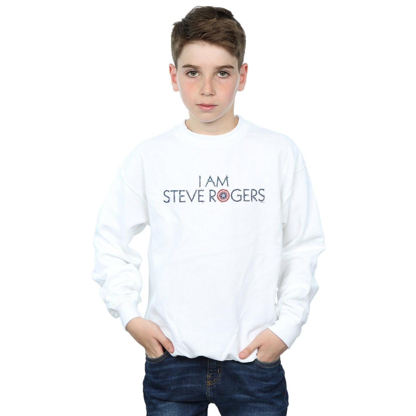 MARVEL  Avengers Infinity War I Am Steve Rogers Sweatshirt 