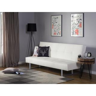 Beliani Canapé-lit en Cuir PU Scandinave DERBY  