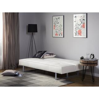 Beliani Canapé-lit en Cuir PU Scandinave DERBY  