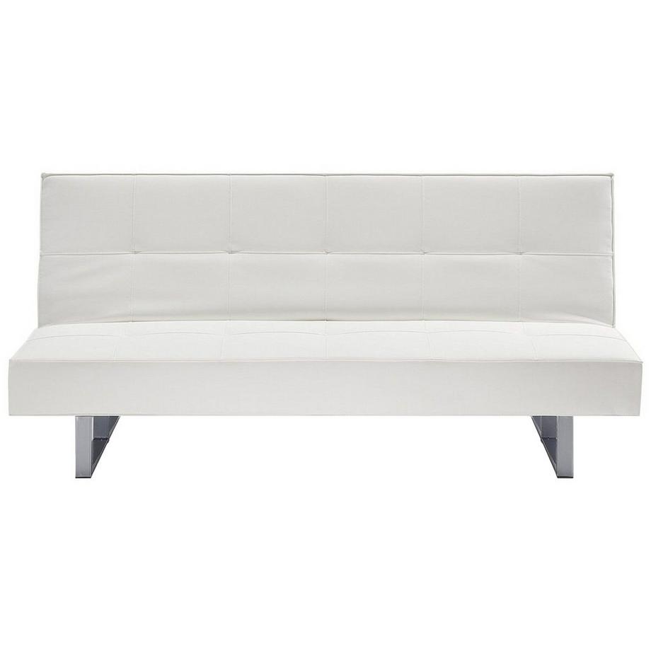 Beliani Divano letto en Pelle sintetica Scandinavo DERBY  