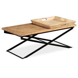 VidaXL Table basse bois  