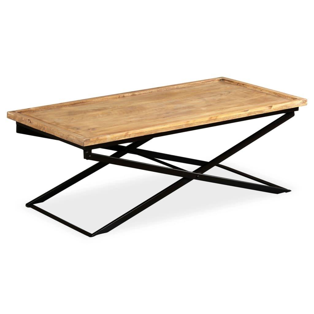 VidaXL Table basse bois  