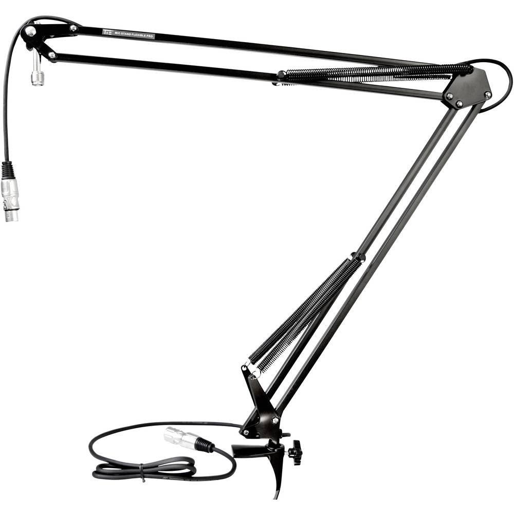 Tie Studio  FLEXIBLE MIC STAND PRO Treppiede da tavolo per microfono Filetto esterno: 5/8 