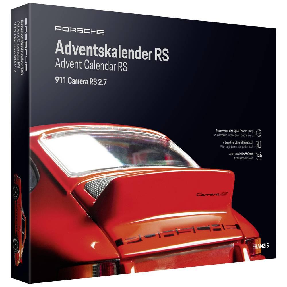 FRANZIS  Modellfahrzeug Adventskalender Porsche 911 Carrera RS 