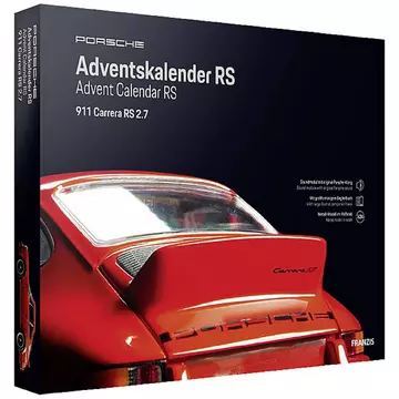 Franzis Verlag Porsche Carrera 911 RS 2.7 Oldtimer-Modell Montagesatz 1:24