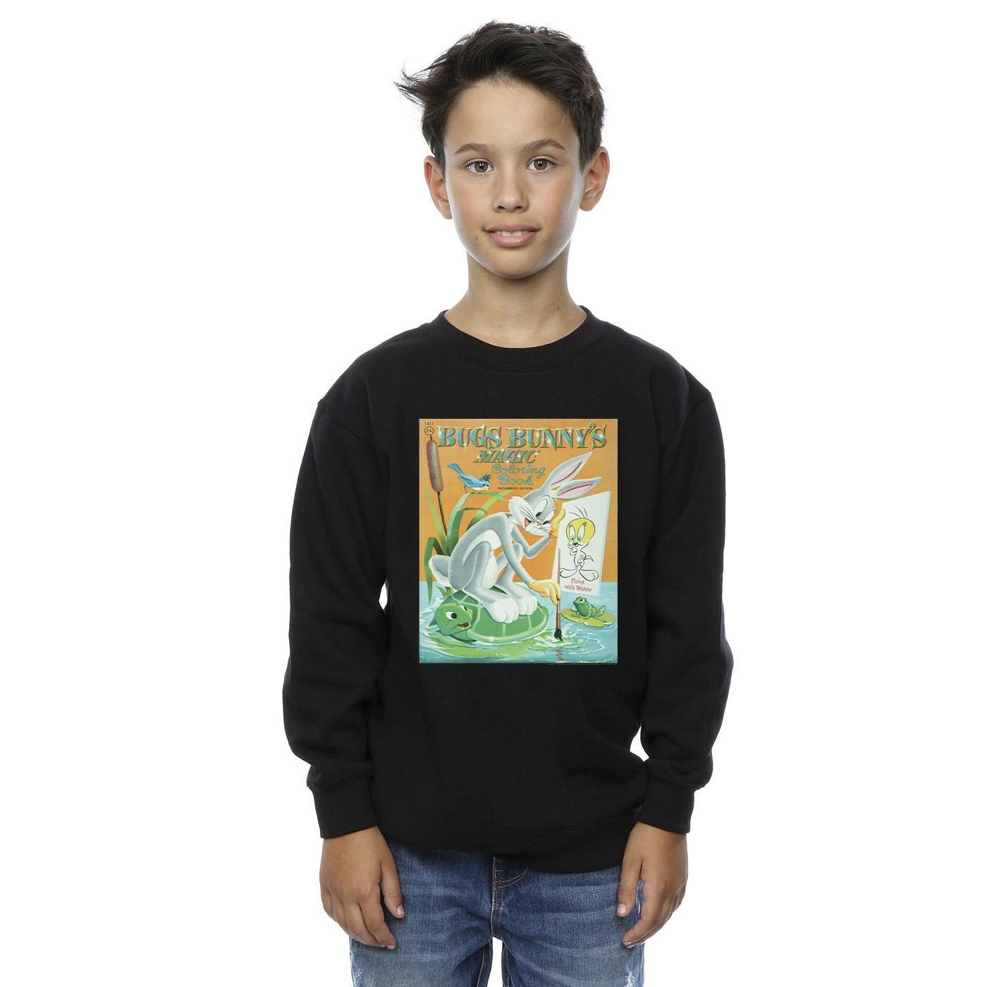 LOONEY TUNES  Bugs Bunny Colouring Book Sweatshirt 