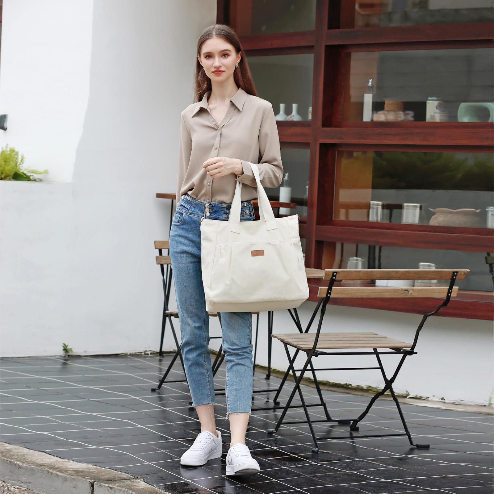 Only-bags.store Leinwand Umhängetasche  