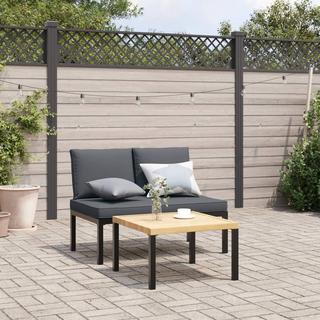 VidaXL Garten sofagarnitur aluminium  