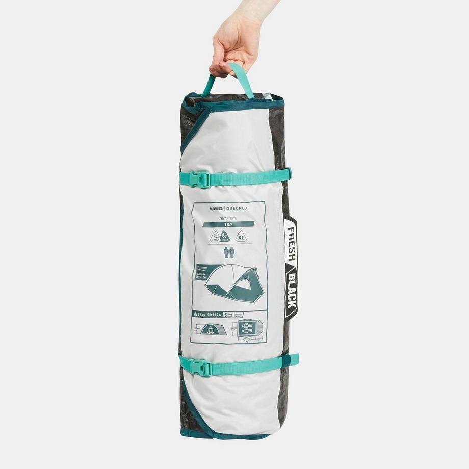 QUECHUA  Tente - MH100 FRESH & BLACK 
