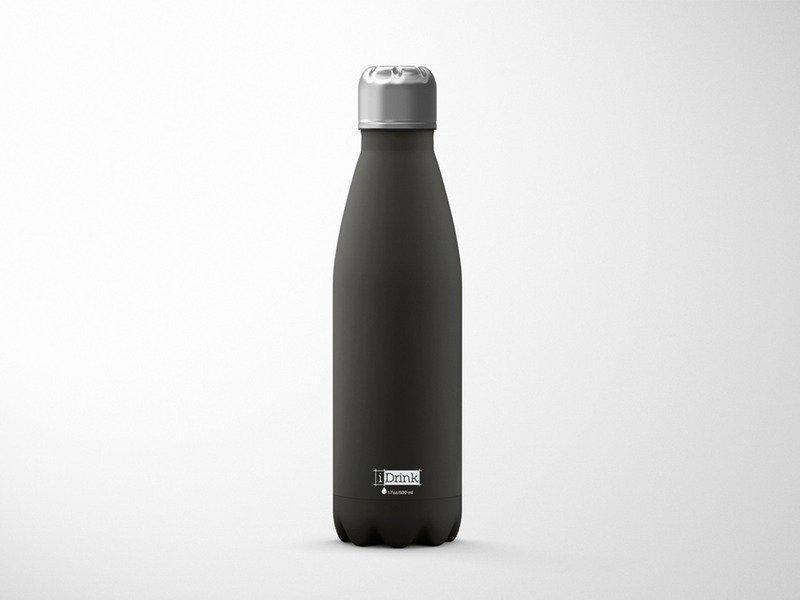 I-DRINK I-DRINK Thermosflasche 500ml ID0005 schwarz  