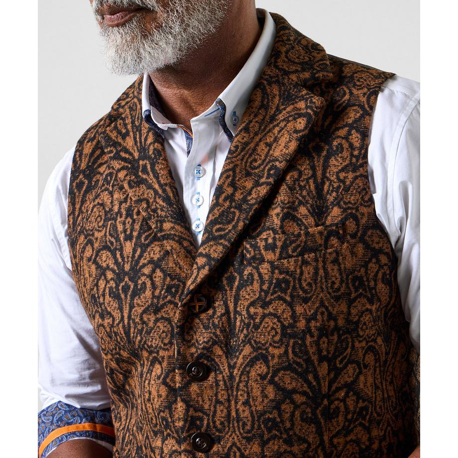 Joe Browns Paisley Weste mit Knöpfen  