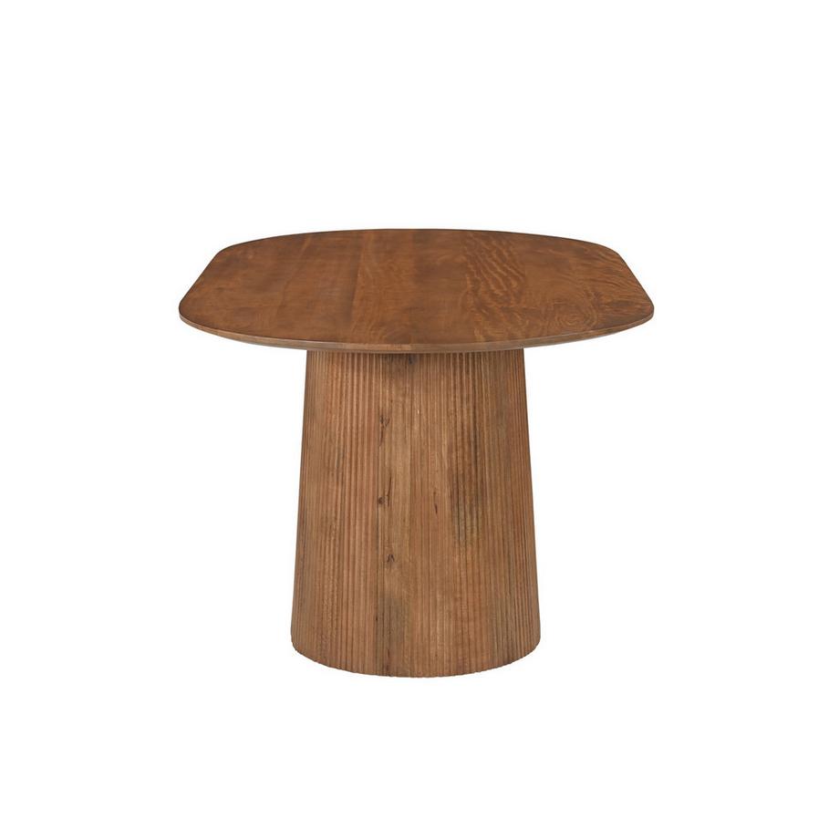 mutoni Table de salle à manger Luminia nature 180x100  