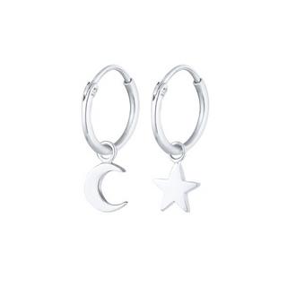 Elli  Ohrringe Creolen Astro 