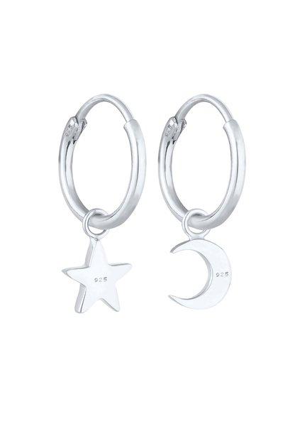 Elli  Ohrringe Creolen Astro 