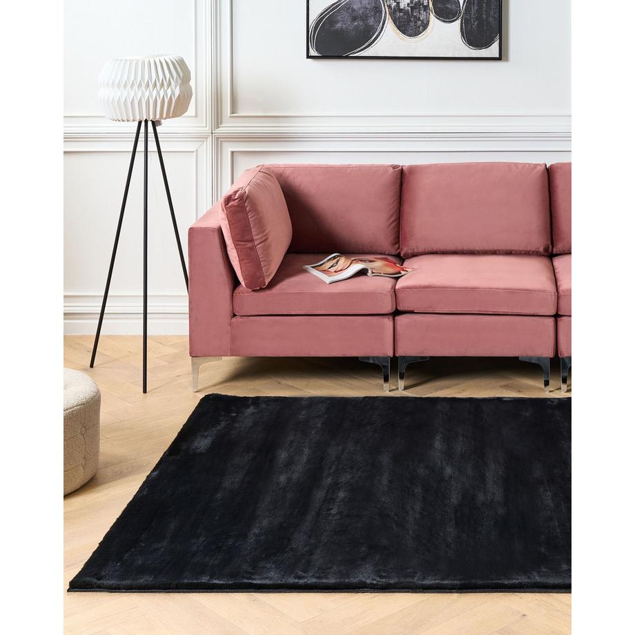 Beliani Tapis en fausse fourrure en Polyester  MIRPUR  