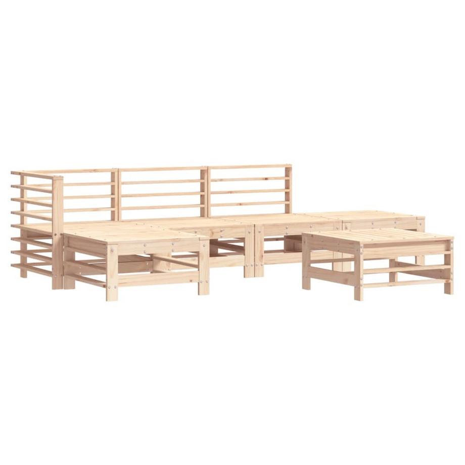 VidaXL Garten lounge set holz  