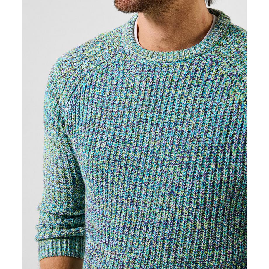 Joe Browns Pull col rond style marin  