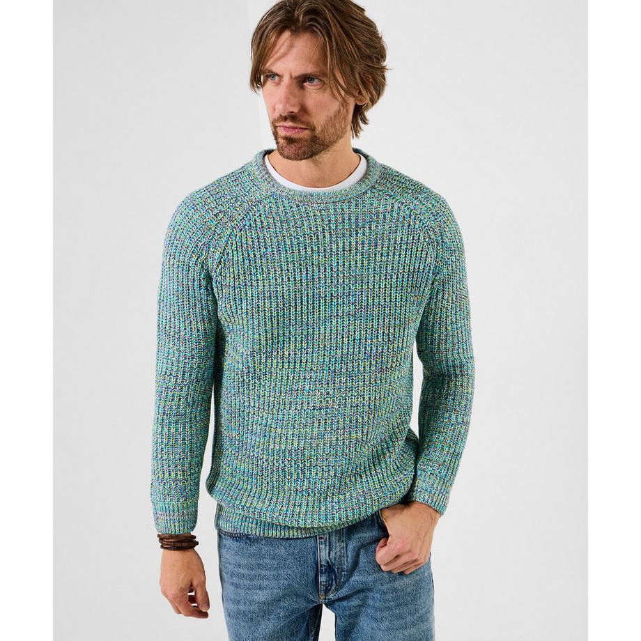 Joe Browns Pull col rond style marin  