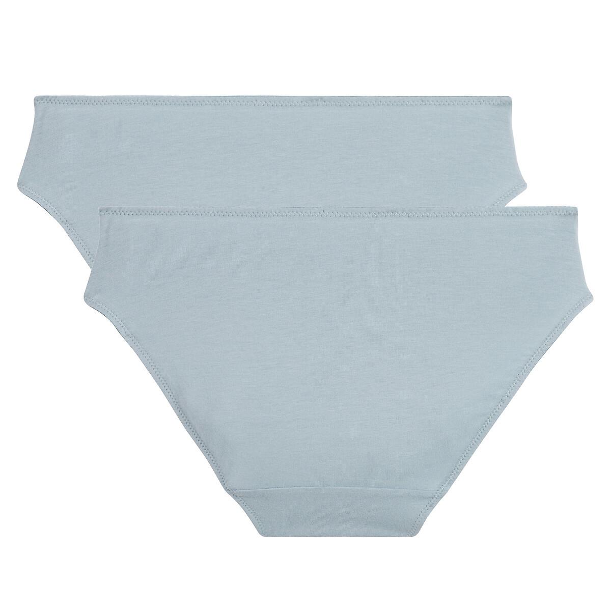 La Redoute Collections  Lot de 2 slips en coton brodé Galya 