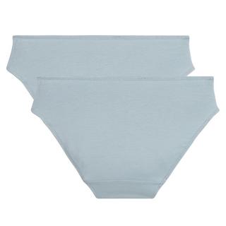 La Redoute Collections  Lot de 2 slips en coton brodé Galya 