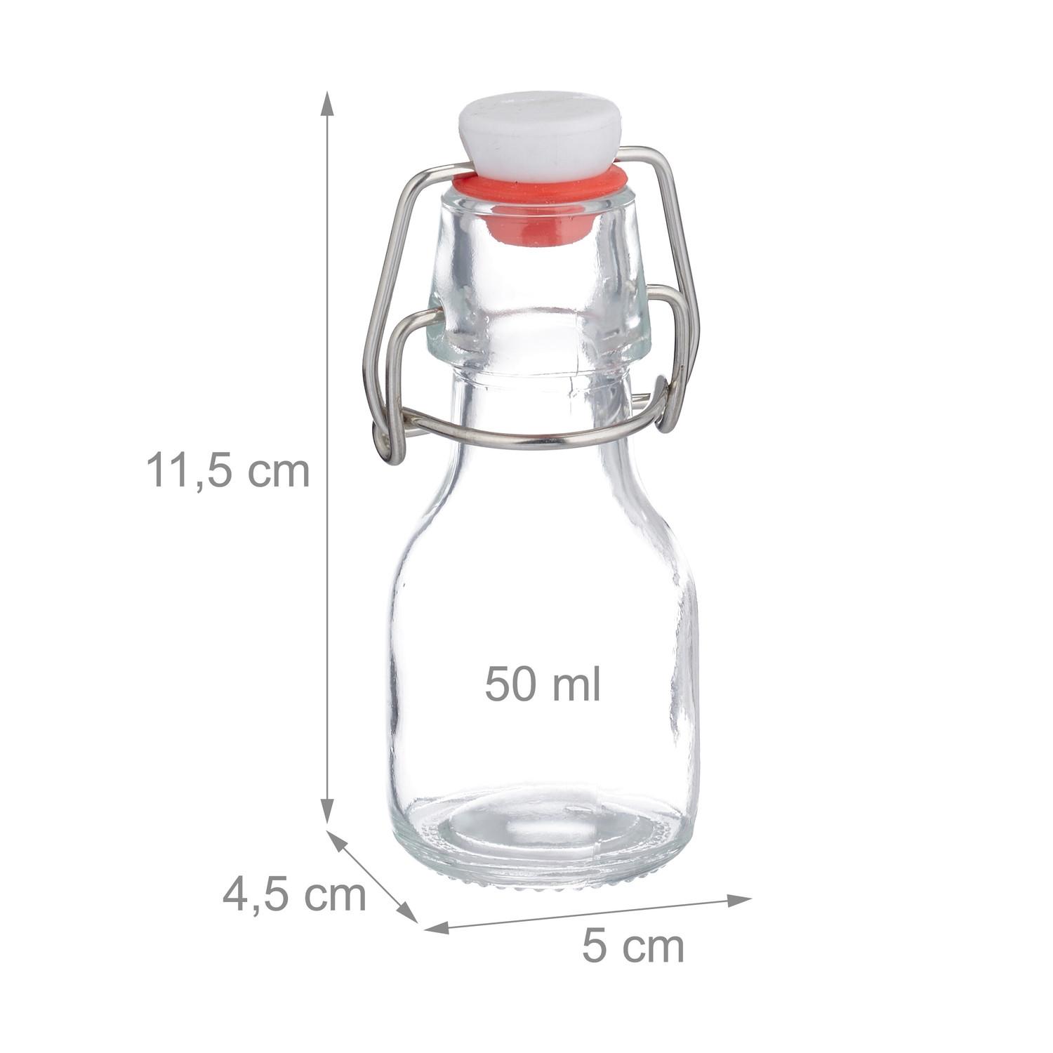 Northix Petites bouteilles avec bouchon mécanique  