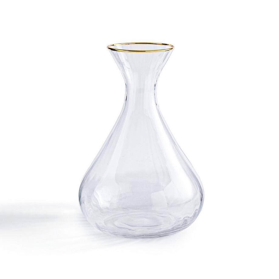 La Redoute Intérieurs Carafe à décanter en verre strié  