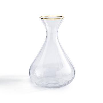 Carafe à décanter en verre strié