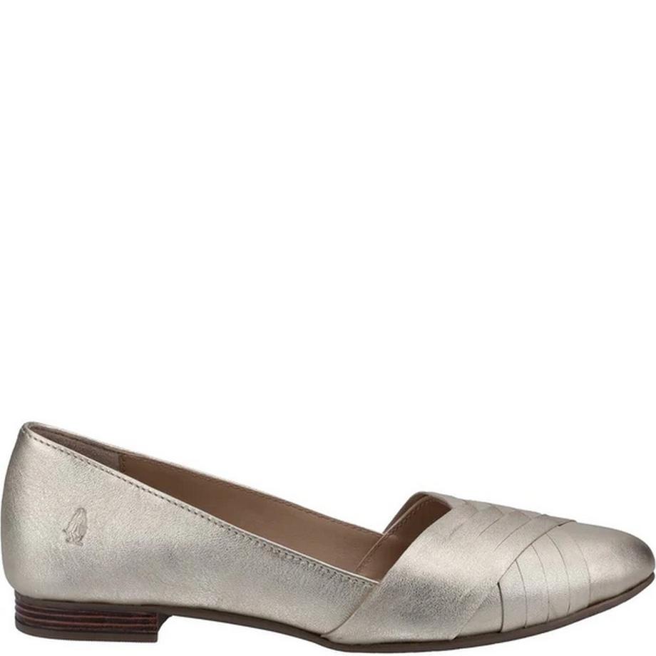 Hush Puppies  Ballettschuhe MARLEY, Metallic, Leder 