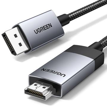 Cavo DisplayPort a HDMI UGREEN, 4K a 60 Hz, 1 m - Grigio